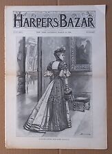 Harper's Bazar Cover  March 10, 1894 picture