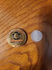 BNSF 2023 safety bell award coin railroad Burlington Northern Safta Fe UP NS CSX picture