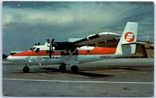 Postcard - Frontier Airlines, DeHavilland Canada DHC-6 Twin Otter picture