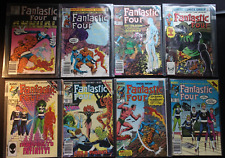 Lot Of 8 Vintage Marvel Comics - *Fantastic Four * mixed series, GREAT CONDITION picture