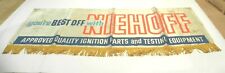 VINTAGE 1940'S-50S NIEHOFF AD STORE BANNER 