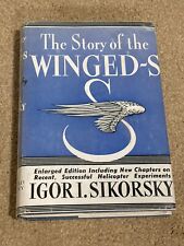 Igor Sikorsky  Helicopters The Story of the Winged S 1952 Signed w/ Inscription picture