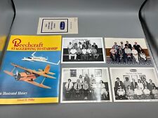 VINTAGE Beechcraft Lot Signed Book - Employee Photographs - Reference Chart picture