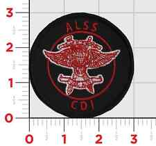 ALSS AVIATION LIFE SUPPORT QUAL QUALIFICATION CDI HOOK & LOOP  EMBROIDERED PATCH picture