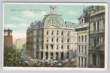 Vintage Post Card New York City, The Post Office Undivided Back Non Posted A155 picture