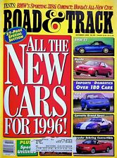 NEW FOR '96 - ROAD & TRACK MAGAZINE, 1995 OCTOBER VOLUME 4 NUMBERS 2 GOOD SHAPE picture