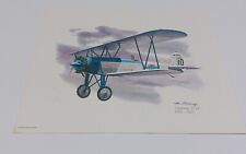 United Airlines 1928 Stearman C-3B Airplane Plane Aviation Airport Print picture