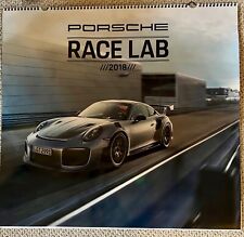 2018 Porsche Calendar RACE LAB Coin  Included 23 x 22 picture