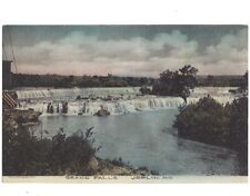 c1910 Grand Falls Joplin Missouri MO Hand Colored Albertype Postcard picture