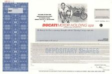Ducati Motor Holding spa - Specimen Stock Certificate - Specimen Stocks & Bonds picture
