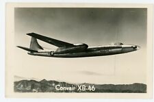 RPPC Real Photo Convair XB-46 Jet Bomber Airplane Postcard picture