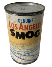 VINTAGE RARE 1960S MID CENTURY GENUINE LOS ANGELES SMOG IN A CAN UNOPENED picture