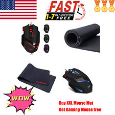 Large XXL Mouse Pad Desk Pad Computer Table Mat with Anti-Slip Rubber picture