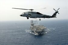 US Navy USN SH-60F Sea Hawk helicopter USS Dwight D. Eisenhower (CVN 69) A2  picture