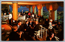 Postcard Fairmont Hotel Crown Room Cocktail Lounge San Francisco California picture