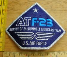 Northrop McDonnell Douglas AT F-23 Team patch US Air Force employees VINTAGE picture