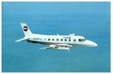 PBA Embraer Bandeirante Airplane America's Oldest Regional Airline Postcard  picture