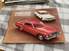 1962 Dodge Dart Lancer Sales Brochure Wall Calendar Original picture