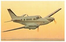 The Beechcraft King Air C90 Airplane Postcard  picture