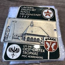 Awesome Grill badge Zielfahrt Freudenstadt 1967 picture