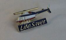 Life Saver Helicopter Enamaled Collectible Pin Emergency Evacuation picture
