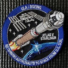NASA BOEING CST-100 STARLINER ULA ATLAS V MISSION PATCH- 4” picture