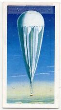 1935 Explorer II U.S.  High Altitude Gas Balloon Ascent  Vintage Trade Ad Card picture
