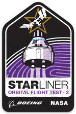 NASA Starliner Commercial Crew Orbital Flight Test 2 Sticker picture