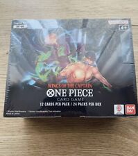One Piece GCC WINGS OF THE CAPTAIN Display Box 24 Booster Packs OP-06 Eng Sealed picture