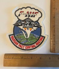Original USAF F-111F TFW WARSAW PACT CENTRAL HEATING Military Patch picture