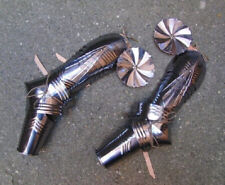 Medieval Knight Late Gothic Pair Of Full Hand Set Pauldrons Bracers Basegews picture