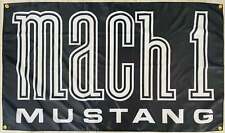 FORD MUSTANG MACH-1 3X5FT CARS FLAG BANNER MAN CAVE GARAGE picture