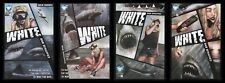 White Comic Set 1-2-3-4 Lot Shark Attack Horror Like Jaws Atoll GrizzlyShark Meg picture