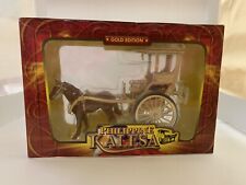 Philippine Kalesa Die-Cast Metal Horse-drawn Carriage Calash - GOLD Edition picture