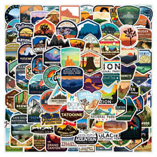 50/62/100pcs National Park Stickers US Traveling Outdoor Decals Gifts Decoration picture