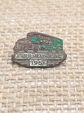 Vintage Teamsters Pin Local 70 A.F. of L. Truck Drivers 1951 picture