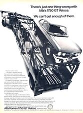 1970 1969 Alfa Romeo 1750 GT Veloce Original Advertisement Print Art Car Ad J211 picture