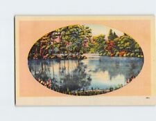 Postcard Lake and Trees Scene picture