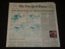 2020 MARCH 18 NEW YORK TIMES - PLAN WOULD INJECT $1 TRILLION INTO ECONOMY picture