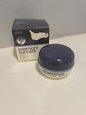 Vintage 1980s Coty Overnight Success Cream For Dry Skin 2 Oz Original Box picture