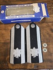 WWII 1950s US Army AAC USAAF USAF Bullion Shoulder Board Boxed Set NOS L@@K picture