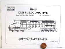 Aristo-Craft Trains Manual SD-45 Diesel Locomotive ART-22400-01 1:29 IIS picture