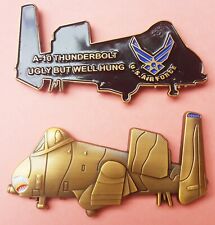 Fairchild A-10 Thunderbolt/Warthog ugly but well hung Challenge Coin 3.5