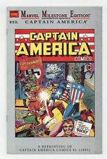 Marvel Milestone Edition Captain America Comics #1 FN+ 6.5 1995 picture