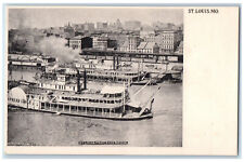 c1905 Steamer St. Louis from Eads Bridge St. Louis Missouri MO Antique Postcard picture