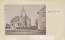 c1905 Laconia New Hampshire Library Unused Undivided Back Antique Postcard picture