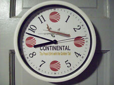 CONTINENTAL AIRLINES CLOCK DC-10-30  DC10  UNITED AIRLINES picture