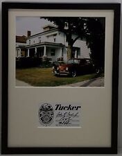 Limited Edition Print Tucker with Preston Tucker's Home Signed by Tucker Family picture