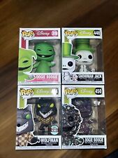 Lot of 4 Nightmare before christmas Funko Pops picture