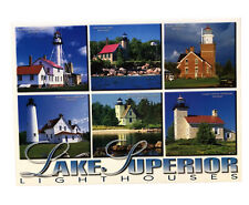 12 Pack Lake Superior Lighthouses Michigan Wisconsin Minnesota Postcards New picture
